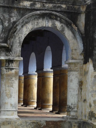 From a colonial-era building along MG Road, Agra